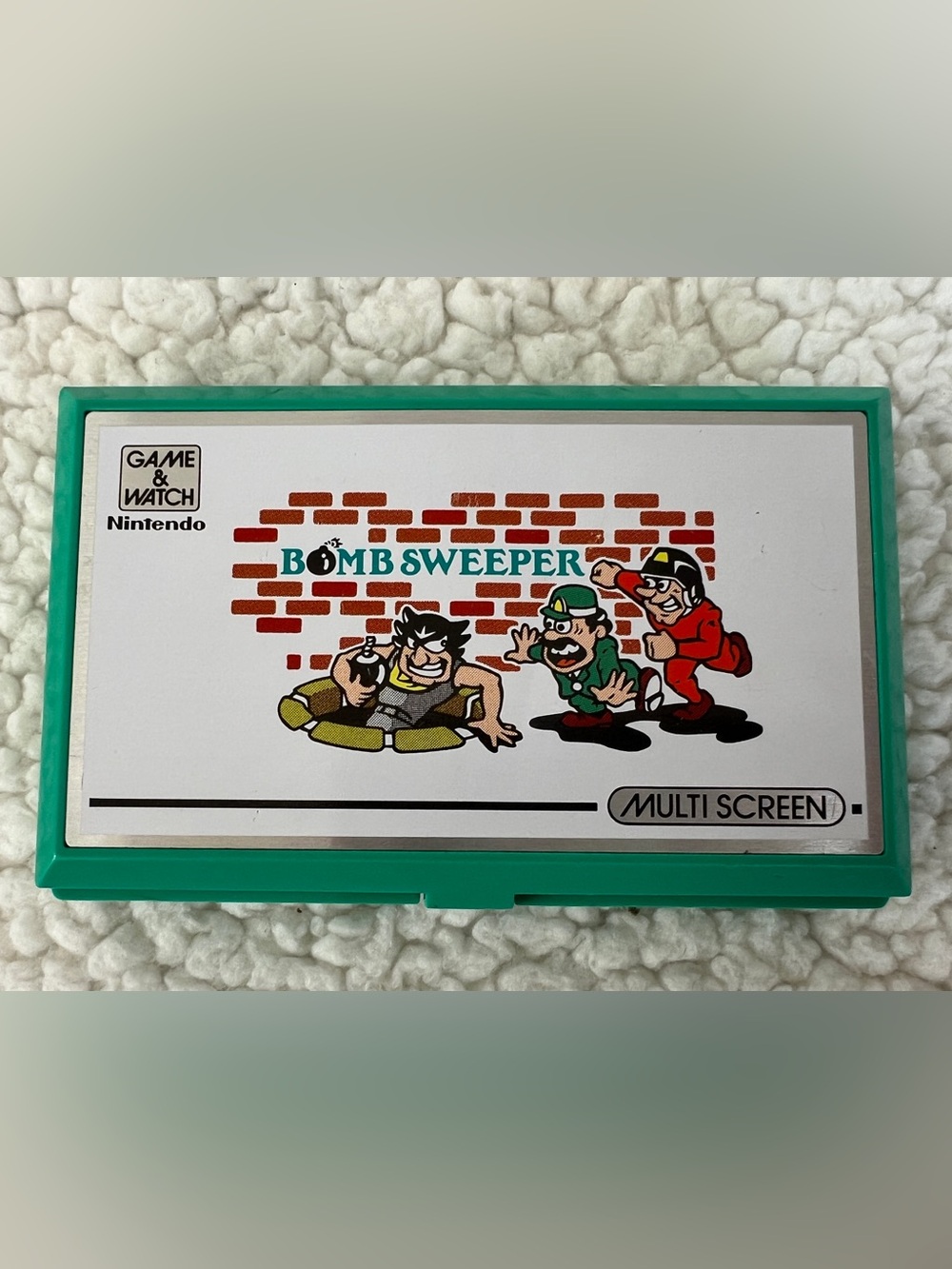 Nintendo Game & Watch Bomb Sweeper BD-62 Multi Screen Handheld Game Console